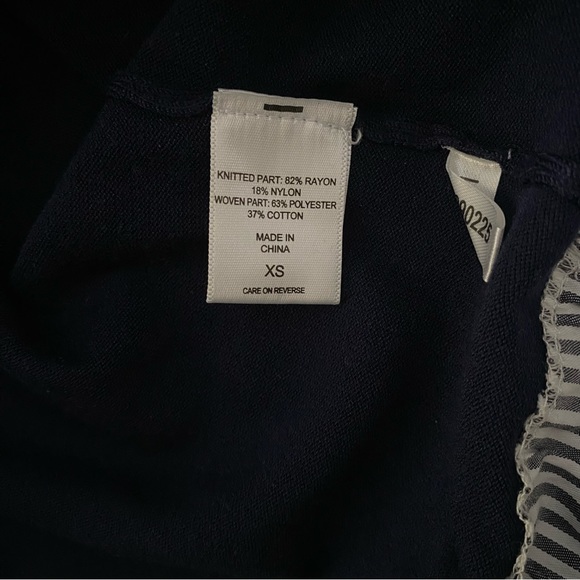 •New York & Company•Navy Striped Sweater•XS• - Picture 11 of 13